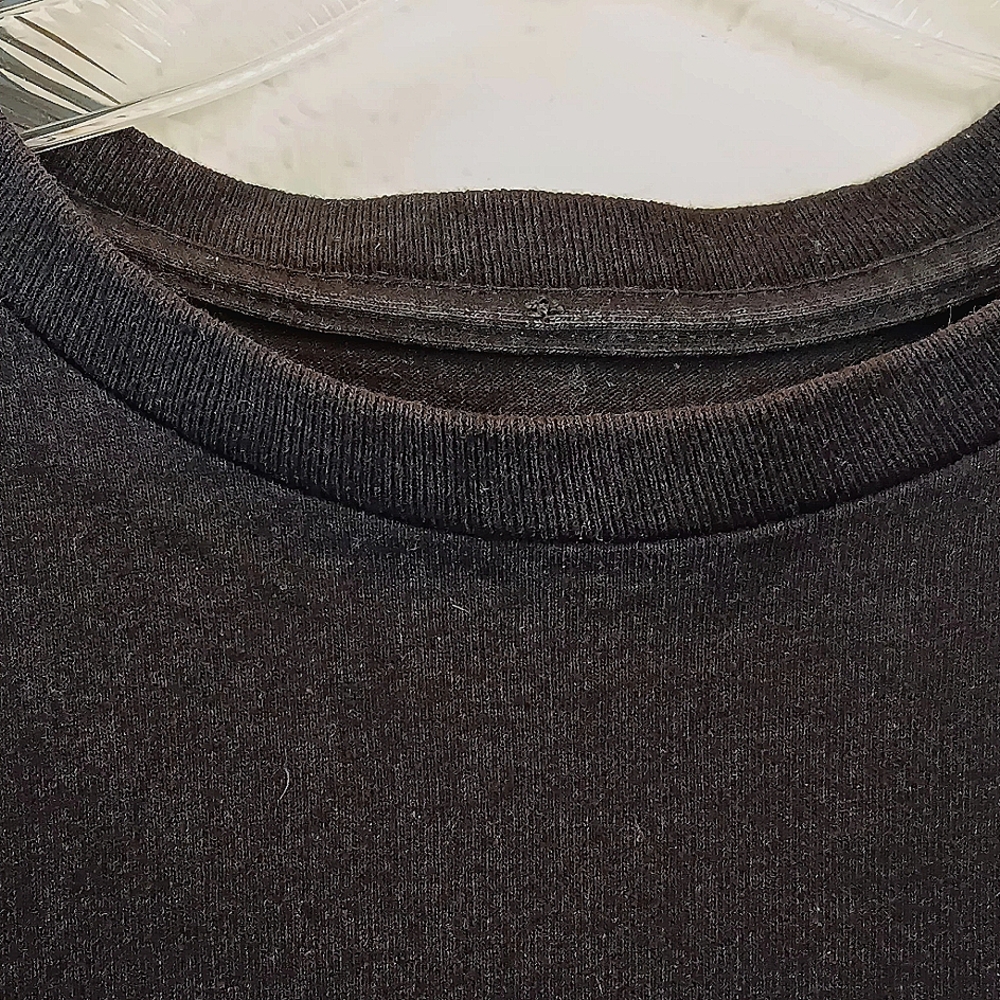 3/10 VANS Graphic Skull Tee T-shirt M Black Skate Surf Y2K *FLAW* - Picture 3 of 9